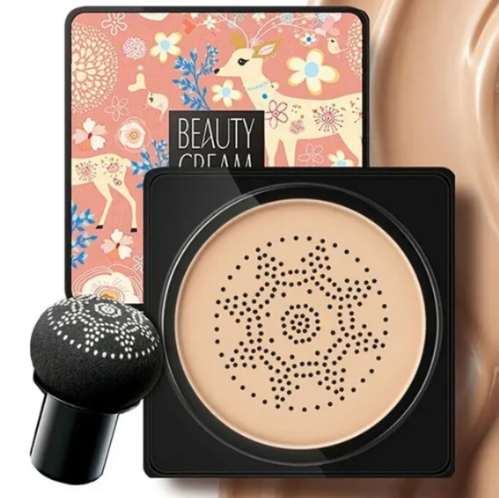 💜 Nude foundation with puff